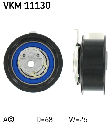 Tensioner Pulley, timing belt (Pulley side)  Art. VKM11130