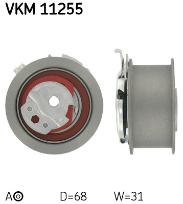 Tensioner Pulley, timing belt (Pulley side)  Art. VKM11255