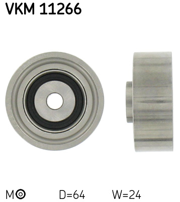 Tensioner Pulley, timing belt (Pulley side)  Art. VKM11266