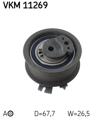 Tensioner Pulley, timing belt (Pulley side)  Art. VKM11269