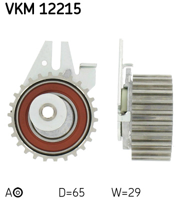 Tensioner Pulley, timing belt (Pulley side)  Art. VKM12215