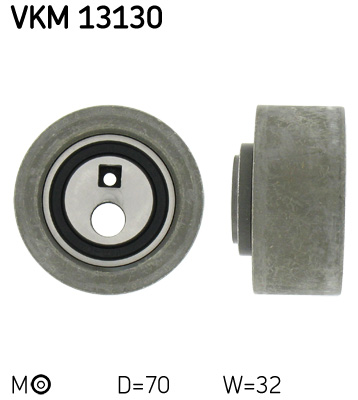 Tensioner Pulley, timing belt (Rear axle, left)  Art. VKM13130