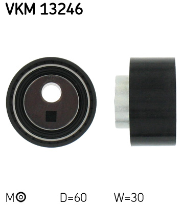 Tensioner Pulley, timing belt (Below, In Front)  Art. VKM13246