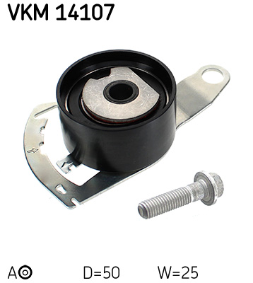 Tensioner Pulley, timing belt (front axle both sides)  Art. VKM14107