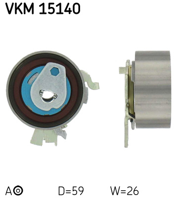 Tensioner Pulley, timing belt (In front)  Art. VKM15140