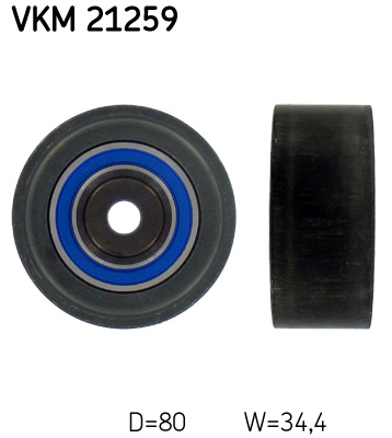 Deflection/Guide Pulley, timing belt (Pulley side)  Art. VKM21259