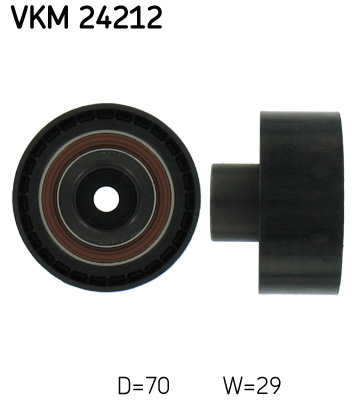 Deflection/Guide Pulley, timing belt (Pulley side)  Art. VKM24212