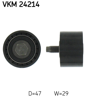 Deflection/Guide Pulley, timing belt (Pulley side)  Art. VKM24214