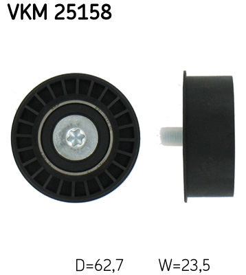 Deflection/Guide Pulley, timing belt (Pulley side)  Art. VKM25158