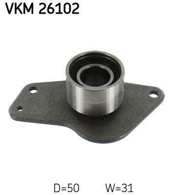 Deflection/Guide Pulley, timing belt (Pulley side)  Art. VKM26102