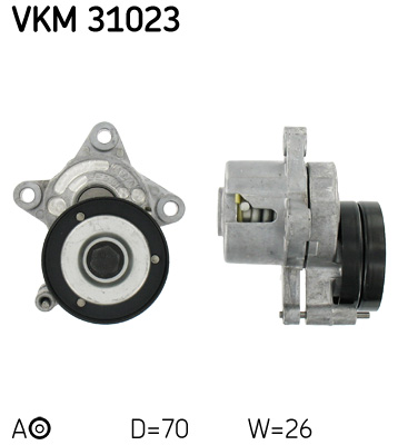 Tensioner Pulley, V-ribbed belt  Art. VKM31023