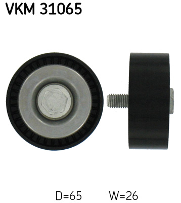 Deflection/Guide Pulley, V-ribbed belt  Art. VKM31065