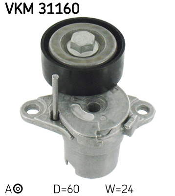 Tensioner Pulley, V-ribbed belt  Art. VKM31160