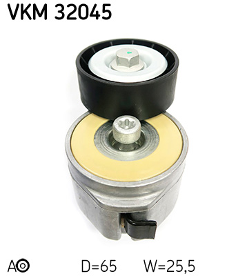 Tensioner Pulley, V-ribbed belt  Art. VKM32045