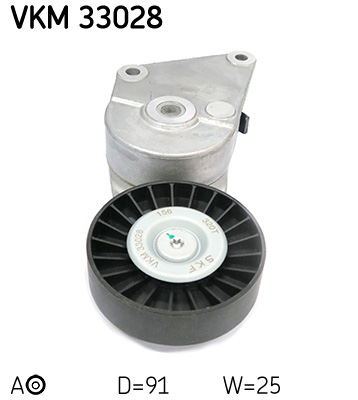 Tensioner Pulley, V-ribbed belt  Art. VKM33028