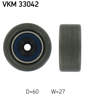 Tensioner Pulley, V-ribbed belt  Art. VKM33042