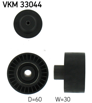 Deflection/Guide Pulley, V-ribbed belt  Art. VKM33044