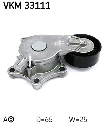 Tensioner Pulley, V-ribbed belt  Art. VKM33111