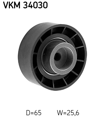 Deflection/Guide Pulley, V-ribbed belt  Art. VKM34030