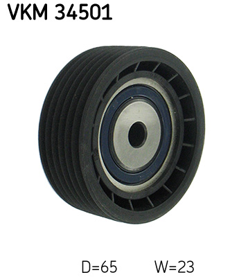 Deflection/Guide Pulley, V-ribbed belt  Art. VKM34501