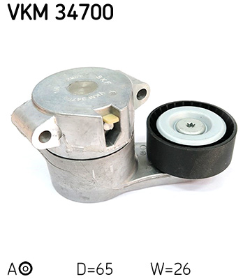 Tensioner Pulley, V-ribbed belt  Art. VKM34700