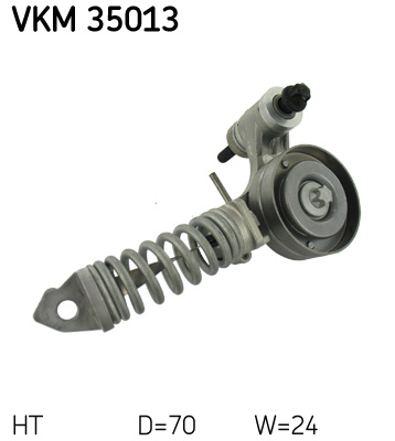 Tensioner Pulley, V-ribbed belt  Art. VKM35013