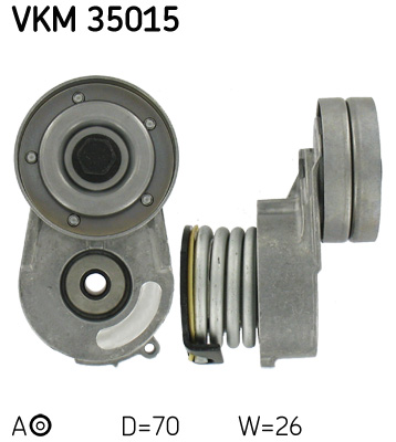 Tensioner Pulley, V-ribbed belt  Art. VKM35015