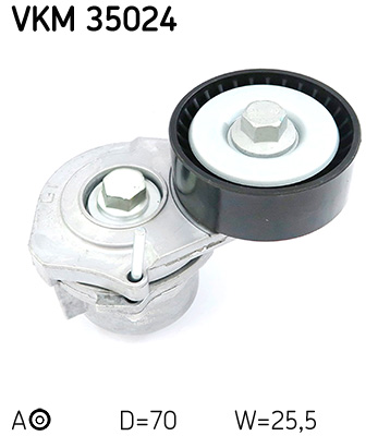 Tensioner Pulley, V-ribbed belt  Art. VKM35024