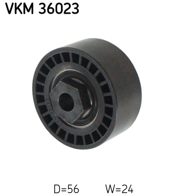 Tensioner Pulley, V-ribbed belt  Art. VKM36023