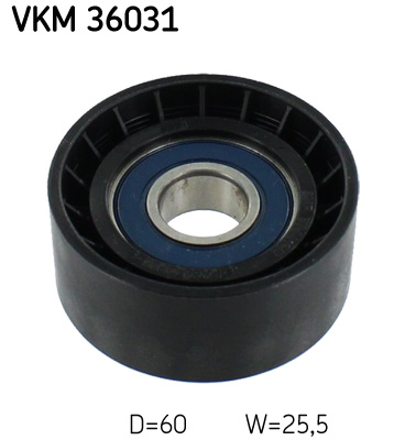 Deflection/Guide Pulley, V-ribbed belt  Art. VKM36031