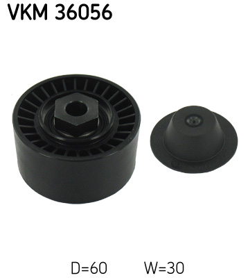 Tensioner Pulley, V-ribbed belt  Art. VKM36056