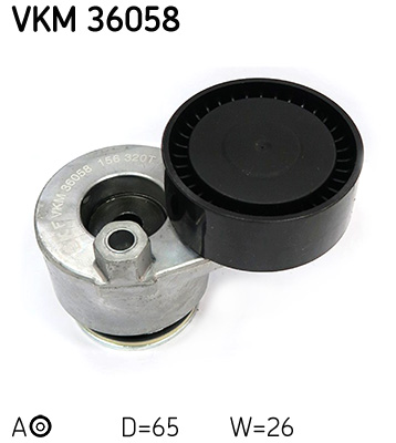 Tensioner Pulley, V-ribbed belt  Art. VKM36058