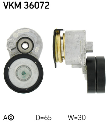 Tensioner Pulley, V-ribbed belt  Art. VKM36072