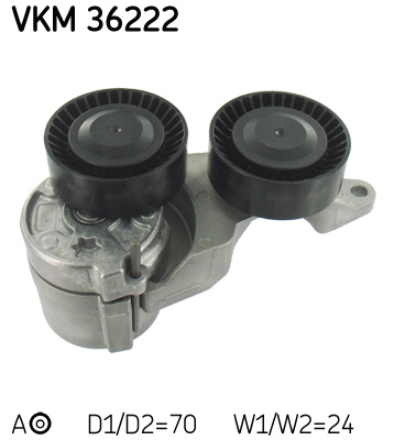 Tensioner Pulley, V-ribbed belt  Art. VKM36222