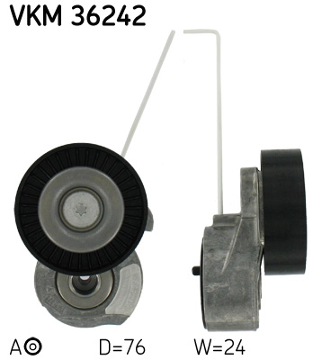 Tensioner Pulley, V-ribbed belt  Art. VKM36242