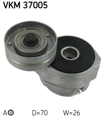 Tensioner Pulley, V-ribbed belt  Art. VKM37005