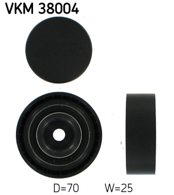 Deflection/Guide Pulley, V-ribbed belt  Art. VKM38004