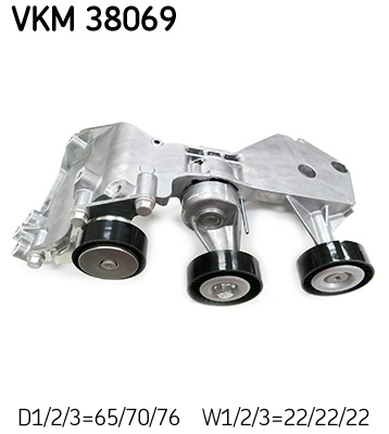 Tensioner Pulley, V-ribbed belt  Art. VKM38069