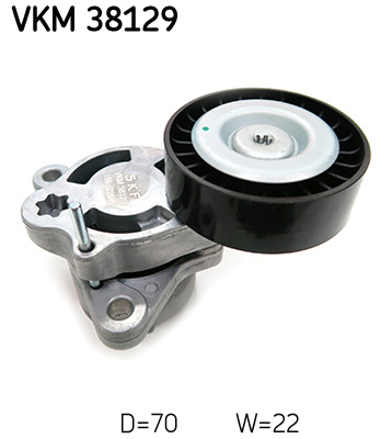 Tensioner Pulley, V-ribbed belt  Art. VKM38129