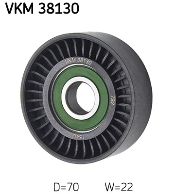 Deflection/Guide Pulley, V-ribbed belt  Art. VKM38130