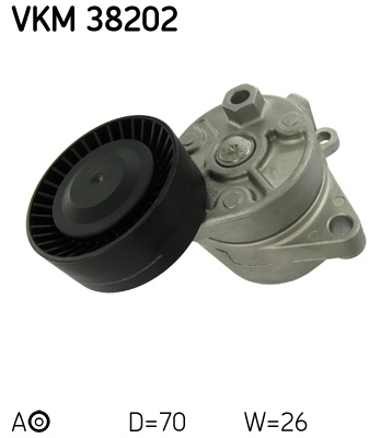 Tensioner Pulley, V-ribbed belt  Art. VKM38202