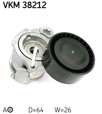 Tensioner Pulley, V-ribbed belt  Art. VKM38212