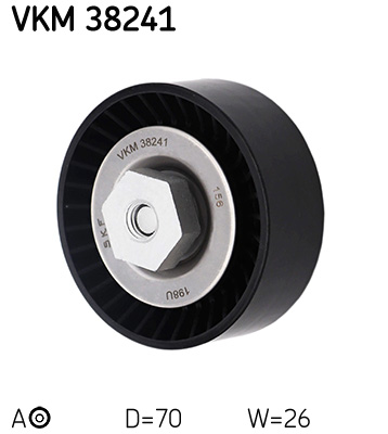 Tensioner Pulley, V-ribbed belt  Art. VKM38241