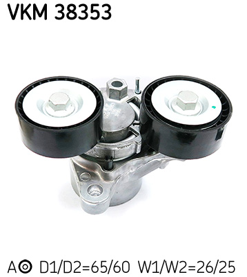 Tensioner Pulley, V-ribbed belt  Art. VKM38353