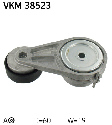 Tensioner Pulley, V-ribbed belt  Art. VKM38523