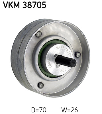 Deflection/Guide Pulley, V-ribbed belt (70)  Art. VKM38705