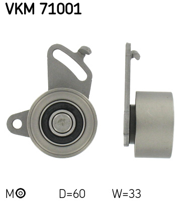 Tensioner Pulley, timing belt (Pulley side)  Art. VKM71001