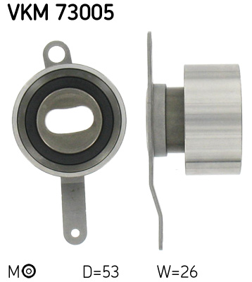 Tensioner Pulley, timing belt (Pulley side)  Art. VKM73005