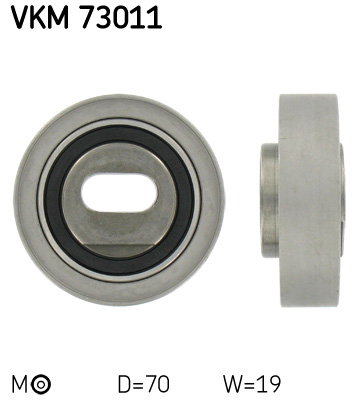 Tensioner Pulley, timing belt (front axle both sides)  Art. VKM73011