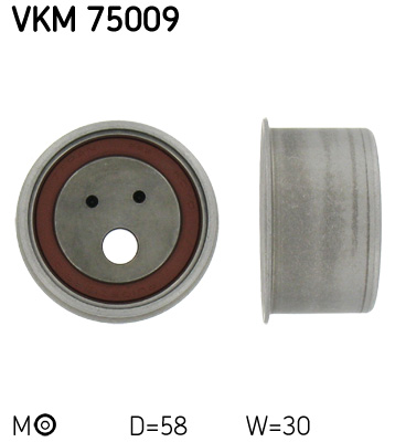 Tensioner Pulley, timing belt (In the middle)  Art. VKM75009